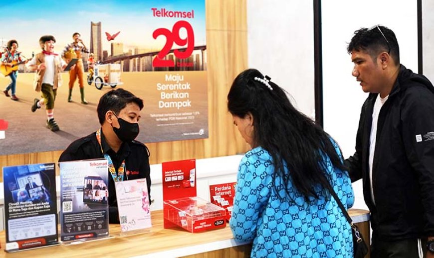 Peringatan 29 Tahun, Telkomsel Perkuat Komitmen Maju Serentak Berikan Dampak