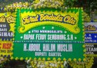 Ketua Umum KOPI-JO Meninggal, Bupati Bantul Kirim Karangan Bunga