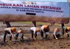 Polri Buka Lahan Pertanian Baru 7,2 Hektar di Bantul