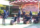 Semua Gembira, Flash Mob Dolanan Anak Mewarnai Wisuda SMPN 1 Sanden Bantul