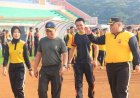 TNI dan Polri Gelar Olahraga Bersama, Membangun Soliditas