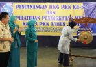 Bupati Purworejo Yuli Hastuti Mencanangkan Hari Kesatuan Gerak PKK