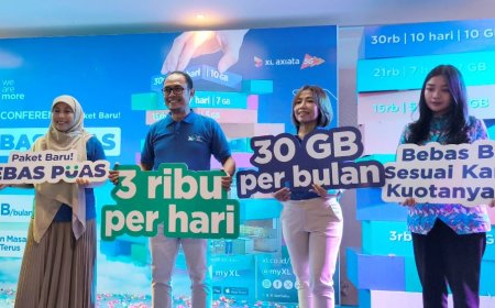 XL Axiata Meluncurkan Paket Baru Bebas Puas