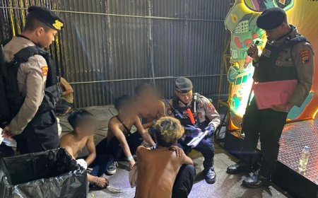 Enam Pemuda Diamankan Saat Membawa Miras Oplosan