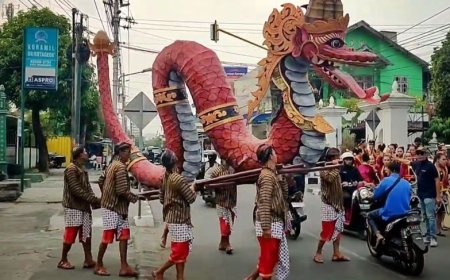 Pawai Alegoris di Kotagede Meriah