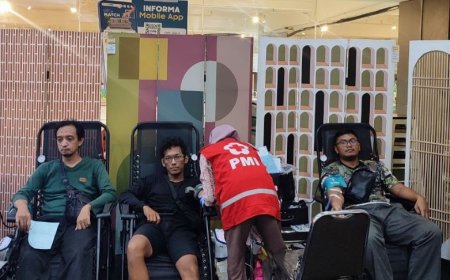 Pelanggan Ace Informa Donor Darah