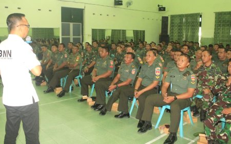 Dukung Pemerintah Memerangi Peredaran Narkoba, Kodim 0723/Klaten Sosialisasi P4GN