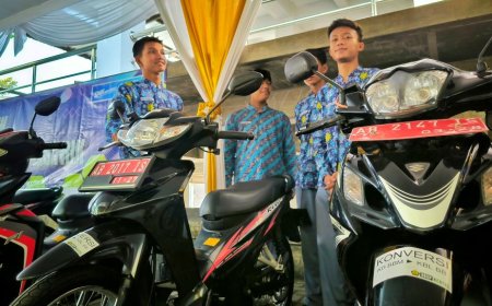 Ratusan SMK Mengikuti Program Konversi Massal Motor Listrik