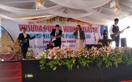 Ada Aktor di Balik Suksesnya Wisuda SMPN 1 Purworejo