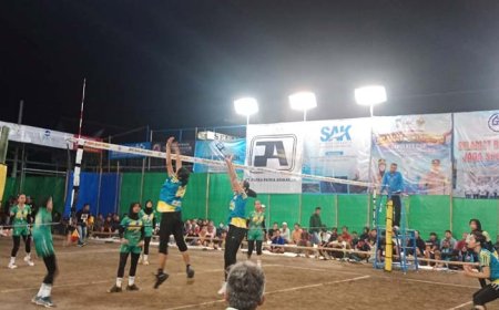 Kapolres Cup, Upaya Menjaring Bibit Atlet Voli Kulonprogo