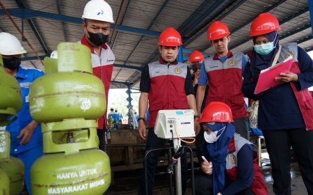 Disperindag Sleman Sidak Stasiun Pengisian Elpiji