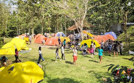 Kemah adalah Kelas Kehidupan bagi Sanggar Anak Alam Nitiprayan
