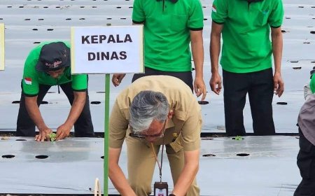 Petani Cabai Sleman Melakukan Gerakan Peduli Inflasi