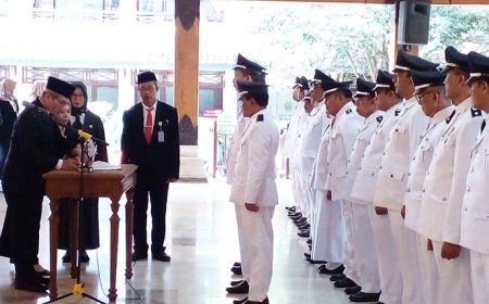 74 Lurah di Bantul Mendapat Perpanjangan Masa Jabatan, Ternyata Ini Landasan Hukumnya