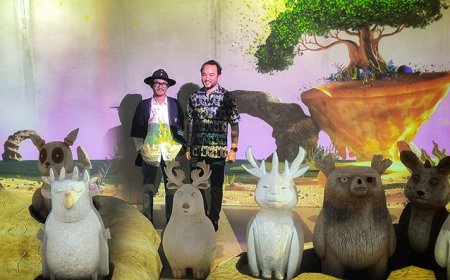 Jangan Kaget, Patung Patung di JNM Ini Bisa Berbicara