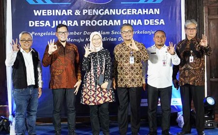 Ponggok Raih Penghargaan Desa Juara Program Bina Desa