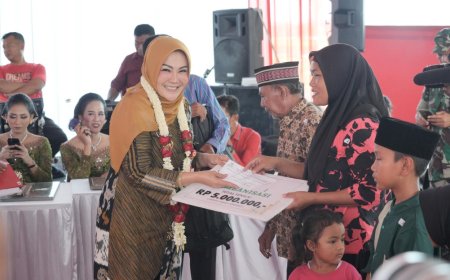 Bupati Klaten Meresmikan Rest Area dan Water Park Desa Ngalas