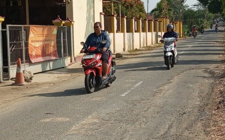 Rusak Berat, Jalan Senden-Sekarsuli Klaten Sudah Diperbaiki