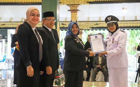 81 Lurah di Sleman Terima SK Perpanjangan Masa Jabatan