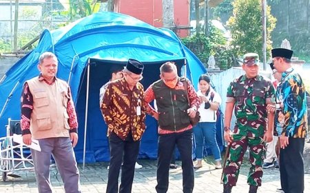 Status Siaga Gunung Merapi Diperpanjang, Pemkab Terapkan Simulasi Mitigasi Bencana