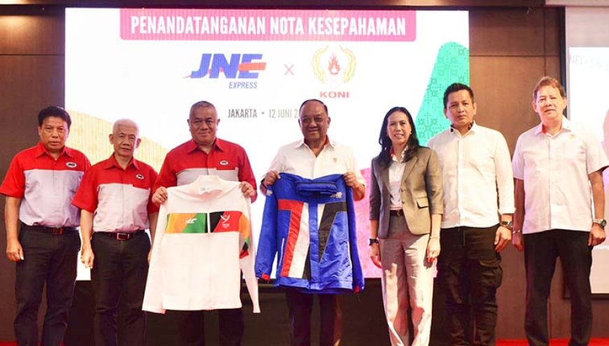 JNE dan KONI Sepakat Dorong Pengembangan Olahraga Nasional