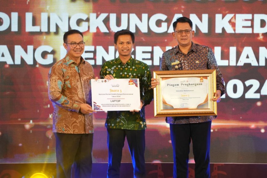 Kabupaten Sleman Meraih Penghargaan BKKBN, Juara Tiga Rumah DataKu