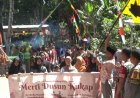 Gunungan Hasil Bumi Diarak Keliling Dusun