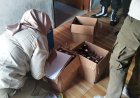 Pedagang Menyembunyikan Minuman Keras di Almari Pakaian