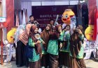 KPU Sosialisasi Pilkada di BCE, Maskot “Si Gaba”' Sapa Pengunjung