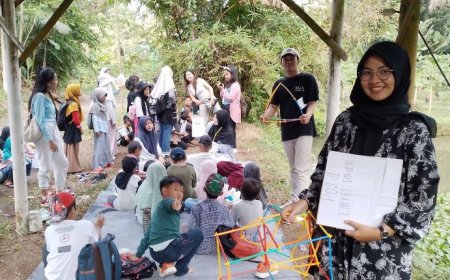 Sekolah Alam Bahasa Inggris di Kampung Bambu Diminati