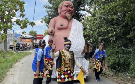 Warga Padukuhan Pundong Gelar Kirab Budaya