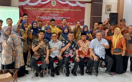 Prihatin Dampak Globalisasi, DPRD Klaten Sosialisasi Perda PIP