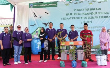Pembuatan Seribu Liter Eco Enzyme Ramaikan Hari Lingkungan Hidup