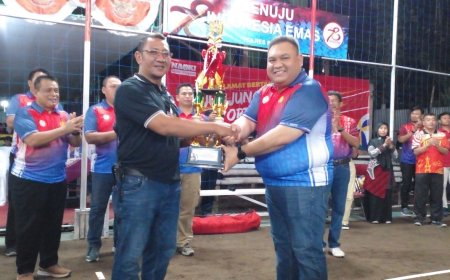 Kapolres Cup Dibanjiri Pecinta Bola Voli