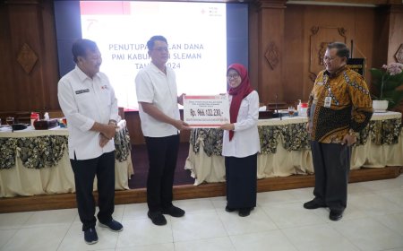 Bulan Dana PMI Sleman Ditutup, Terkumpul Rp 996 Juta