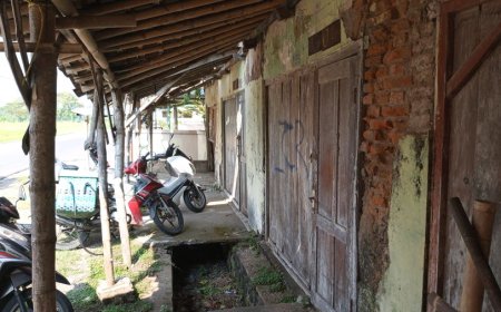 Pasar Babat Klaten Sangat Memprihatinkan, Pedagang Tetap Berjualan