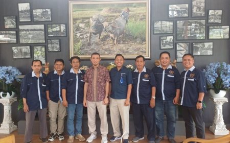 Pengurus PWI Sleman Audiensi ke BPJS Kesehatan