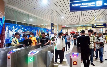 Revolusi Transportasi, KAI Bandara Pecahkan Rekor 2,7 Juta Penumpang