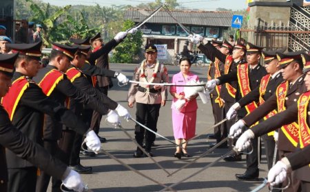 AKBP Wilson Bugner F Pasaribu Menjabat Kapolres Kulonprogo