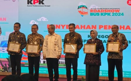 Kantor Pertanahan Purworejo Menerima Penghargaan dari KPK