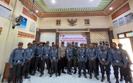 Sejumlah 30 Anggota Linmas Desa Karangasem Klaten Mengikuti Pelatihan