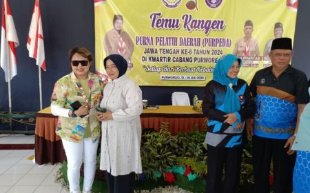 Wanita Ini Datang dari Belanda ke Purworejo Hanya karena Kangen Pramuka