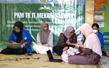 Tim UMBY Mendirikan Bank Sampah Berbasis Digital