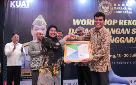 Dua UPT Badan Karantina Indonesia Raih Sertifikat Green Building