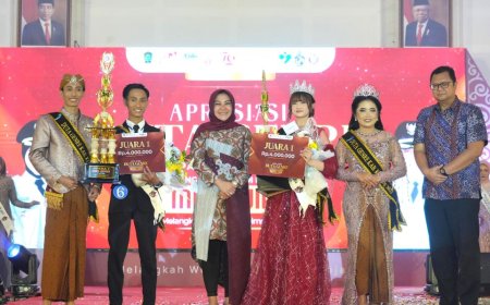 Nayyara dan Reiky Terpilih Menjadi Duta Genre Klaten 2024