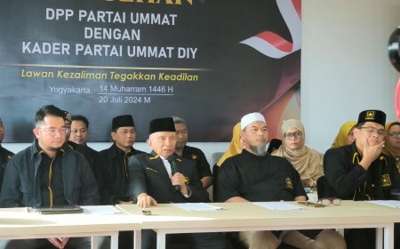 Gelar Rakernas di Yogyakarta Partai Ummat Siap Menentukan Sikap terhadap Pemerintahan Prabowo-Gibran