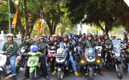 Peserta Tour De Merapi Menempuh Rute 100 Kilometer Melintasi Desa Wisata