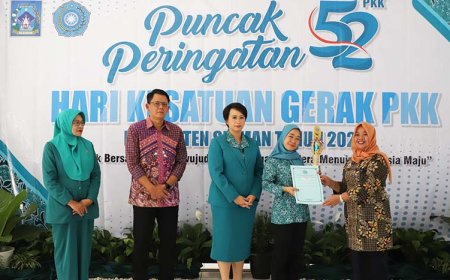 Dari HKG PKK ke-52, Kustini Puji Peran PKK. Ini Sebabnya 