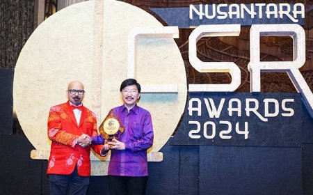 Konsisten Dengan Literasi Digital UMKM, Smartfren Diganjar Nusantara CSR Awards 2024