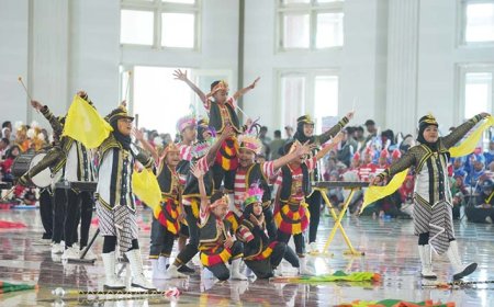 Lomba Drumband Piala Bupati, Libatkan Ratusan Pelajar dari SD Hingga SMP
